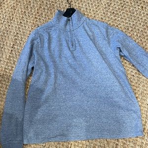 Jcrew cotton men’s half zip. Size XL